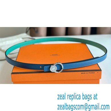 Hermes mini laquee belt buckle & Reversible leather strap 13 mm 06 2023